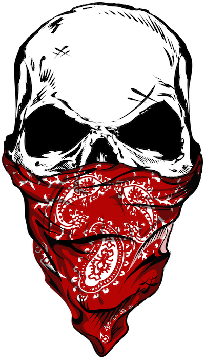 Detail Gangster Skull Wallpaper 3d Nomer 52