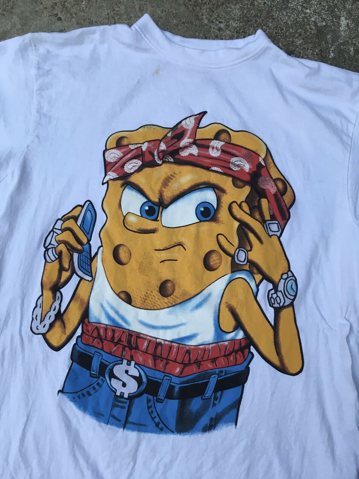 Detail Gangster Spongebob T Shirt Nomer 14