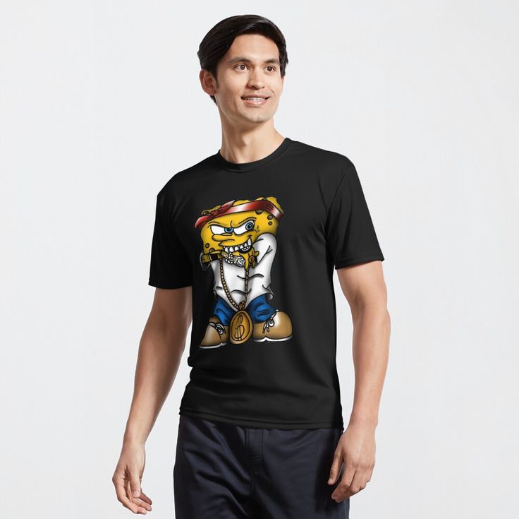 Download Gangster Spongebob T Shirt Nomer 39