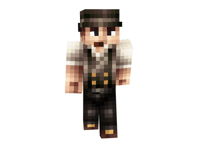 Detail Gangster Steve Minecraft Nomer 46