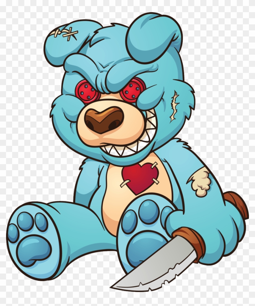 Detail Gangster Teddy Bear Drawings Nomer 32