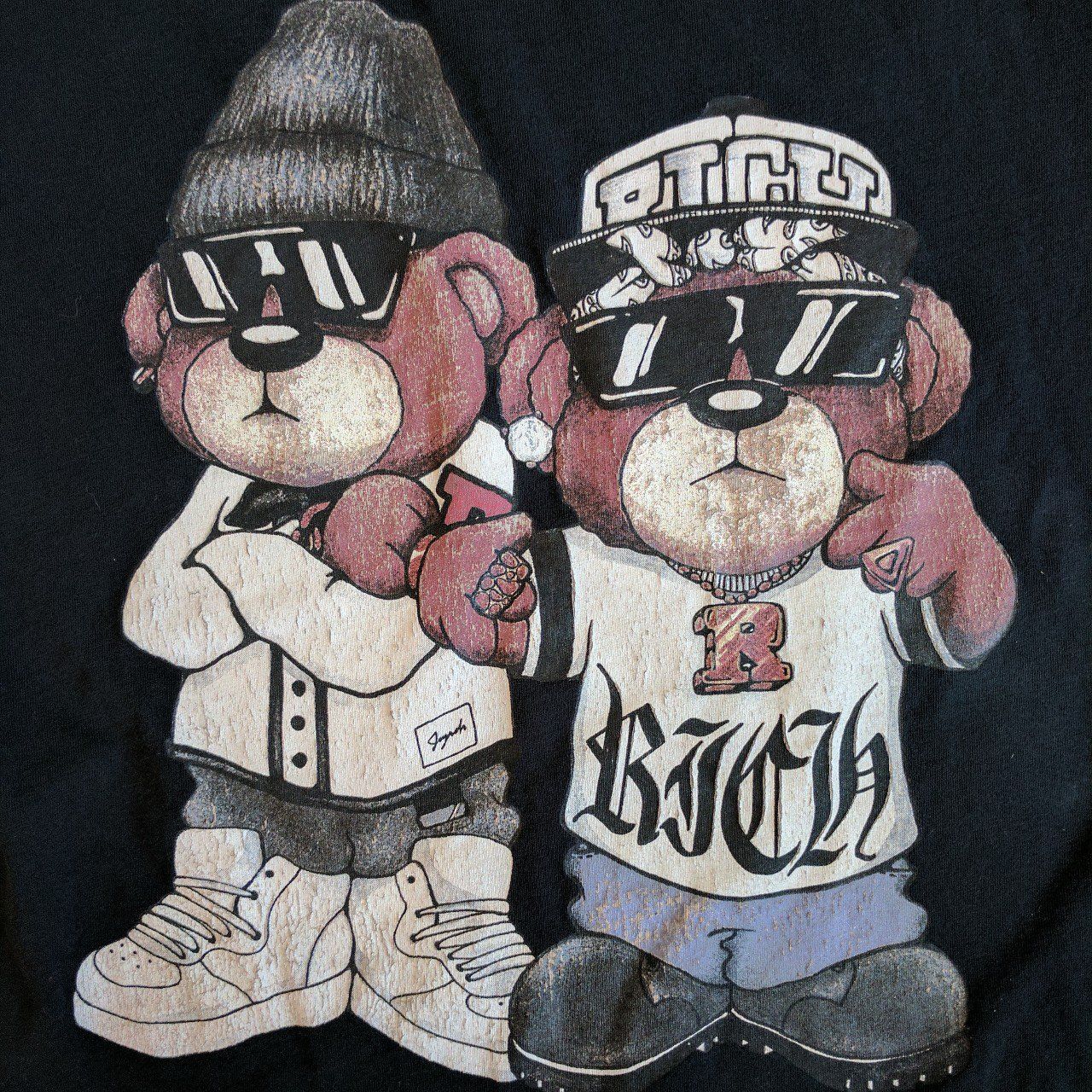 Detail Gangster Teddy Bear Drawings Nomer 5