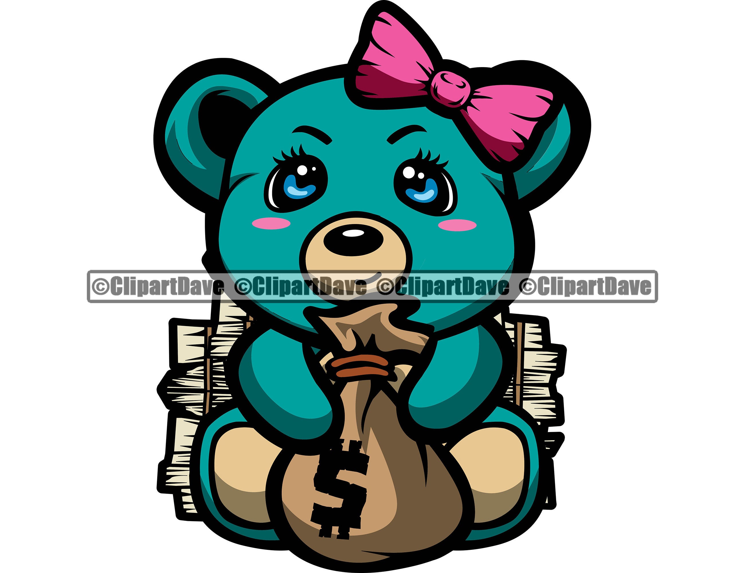 Download Gangster Teddy Bear Drawings Nomer 56