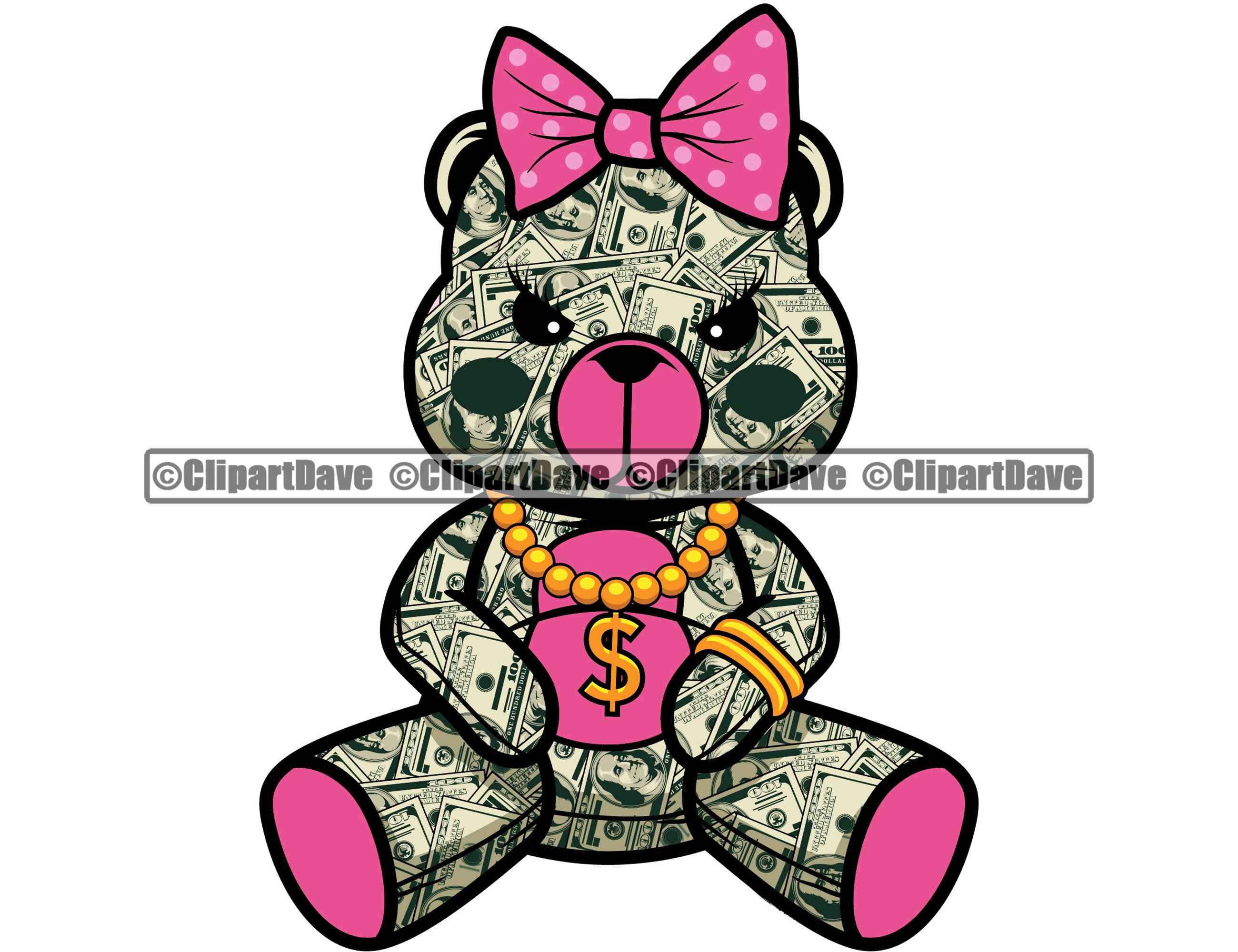 Detail Gangster Teddy Bear Logo Nomer 31