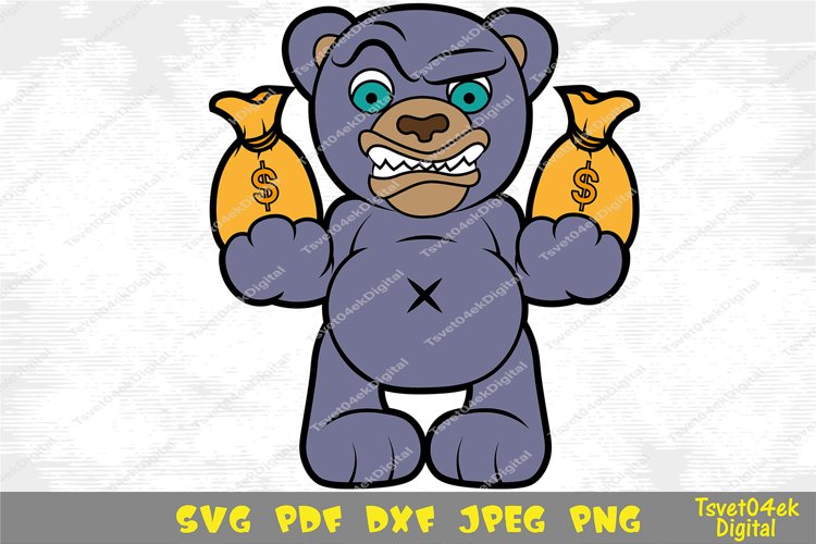 Detail Gangster Teddy Bear Logo Nomer 55