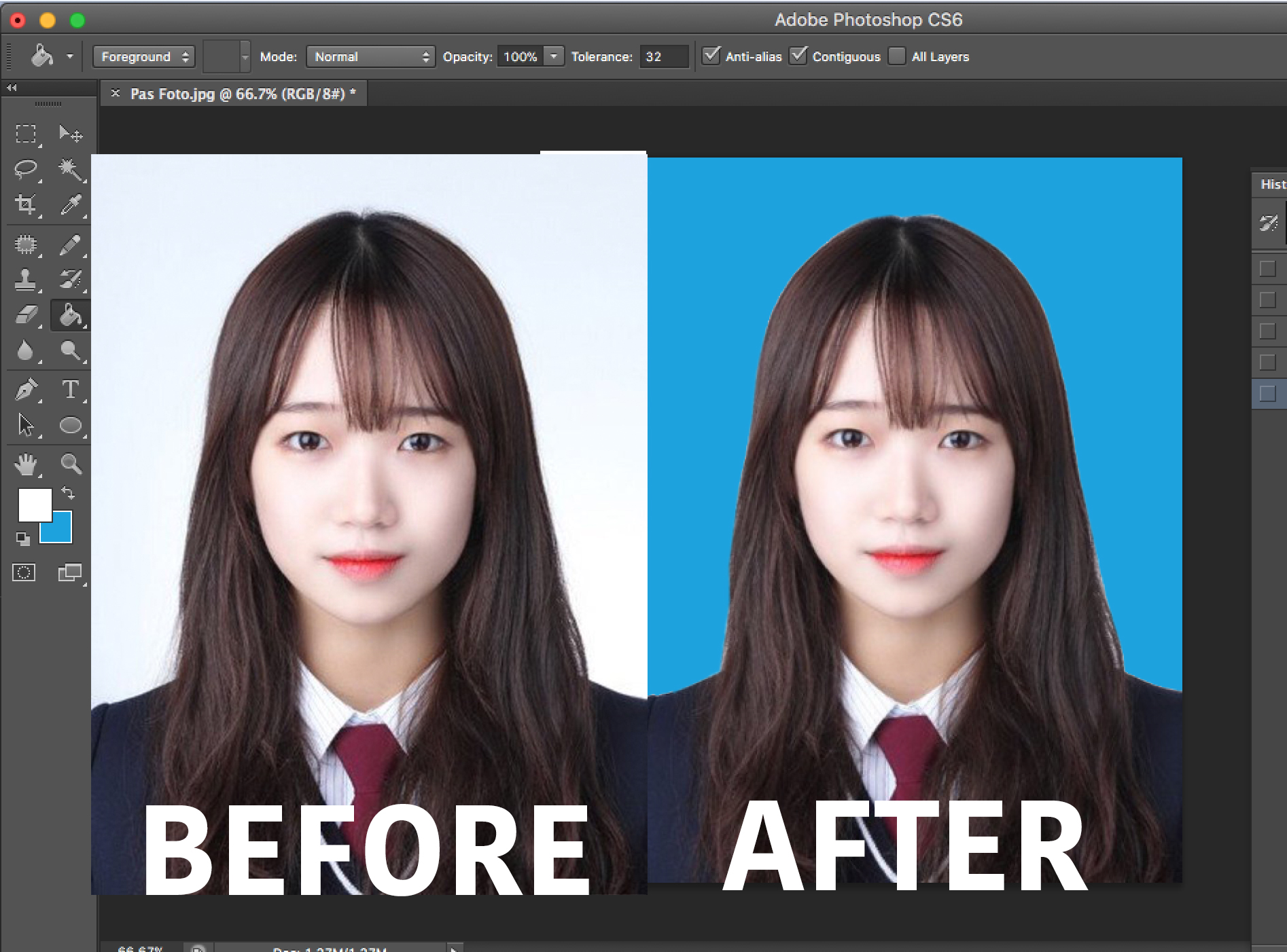 Detail Ganti Background Foto Di Photoshop Nomer 17