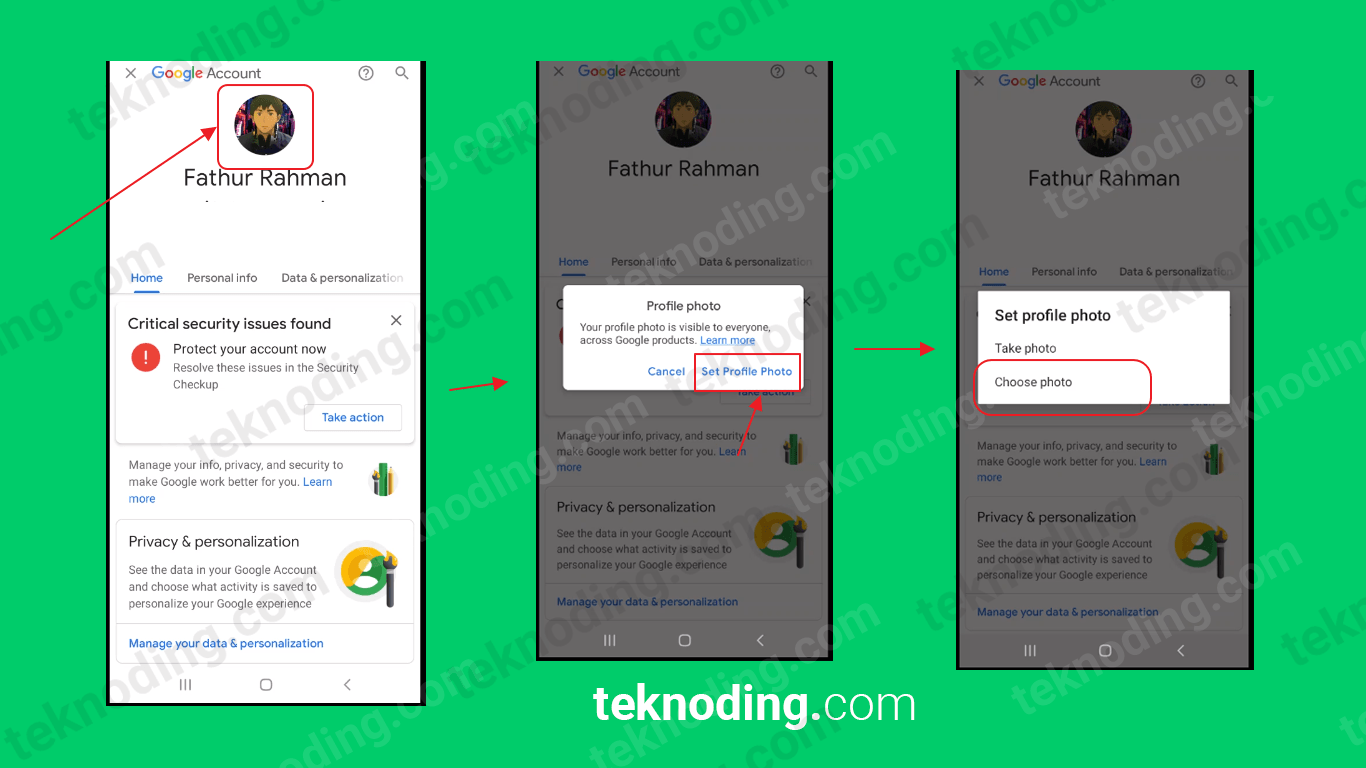 Detail Ganti Foto Profil Google Account Nomer 37