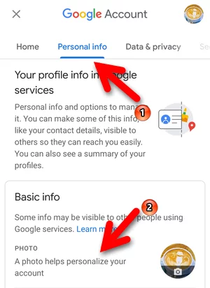 Detail Ganti Foto Profil Google Account Nomer 45