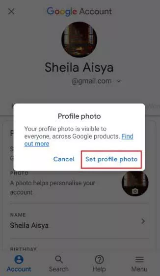 Detail Ganti Foto Profil Google Account Nomer 50