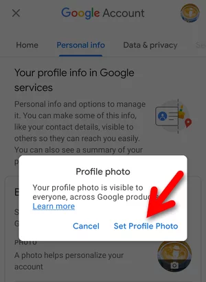 Detail Ganti Foto Profil Google Account Nomer 54