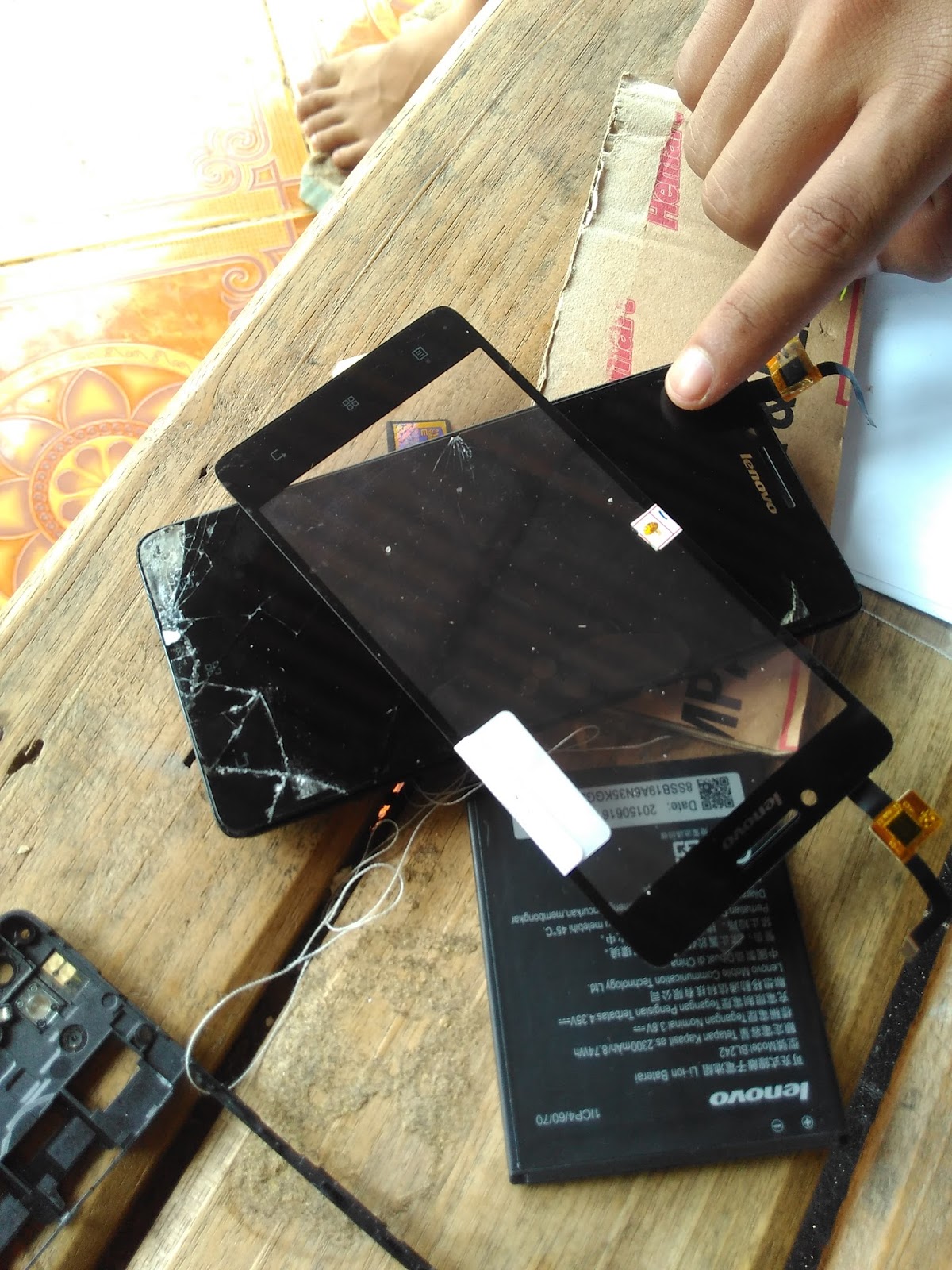 Detail Ganti Lcd Lenovo A6000 Nomer 3