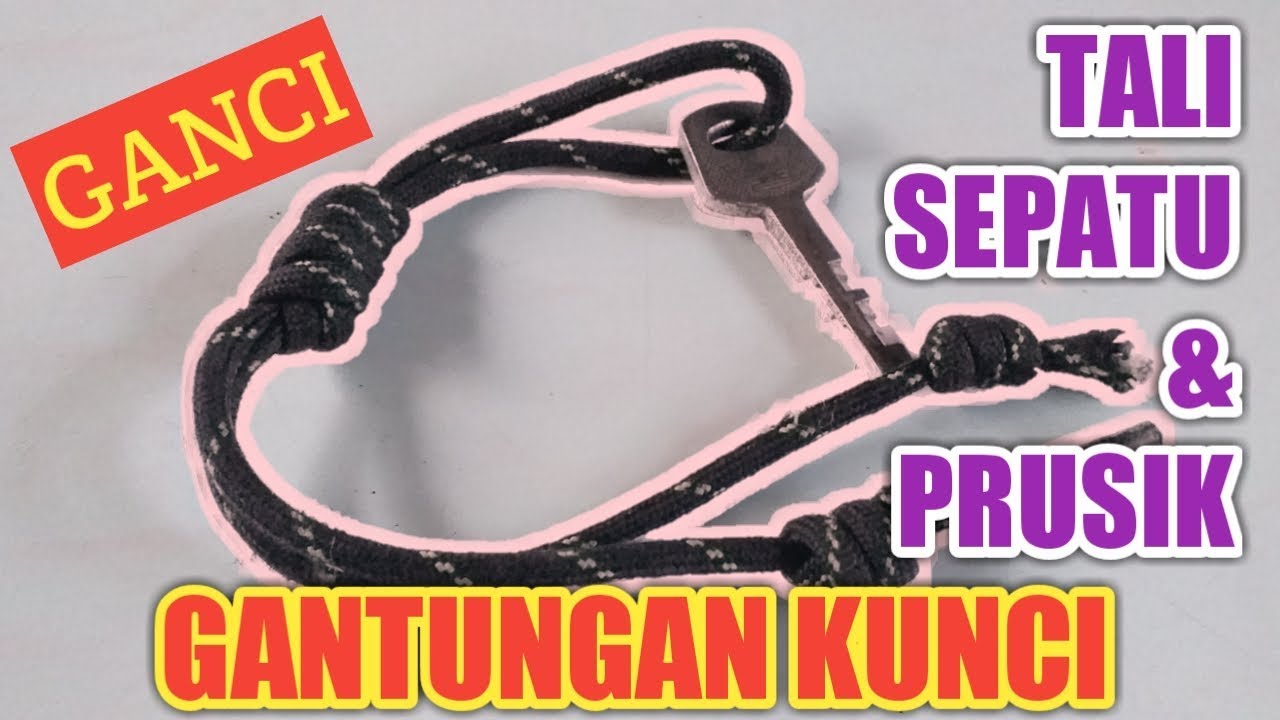 Detail Gantungan Kunci Dari Tali Sepatu Nomer 36