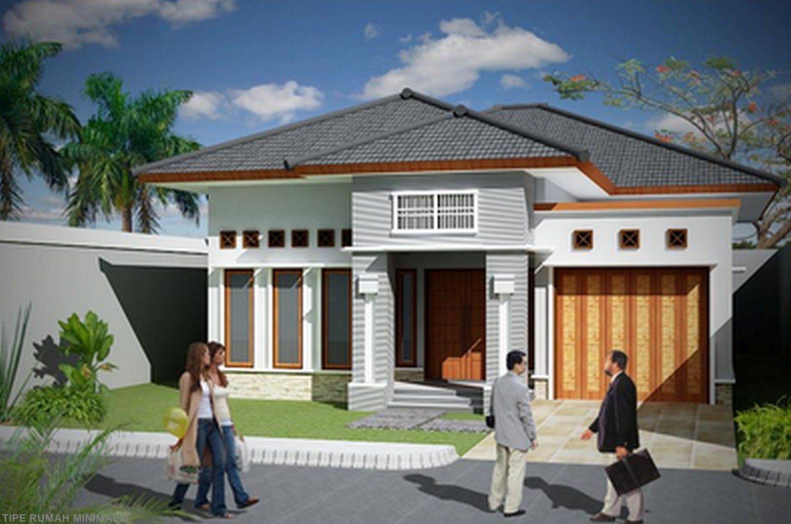 Detail Garasi Rumah Modern Nomer 11