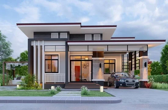 Detail Garasi Rumah Modern Nomer 8