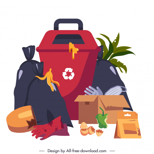 Detail Garbage Vector Png Nomer 16