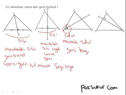 Detail Garis Istimewa Pada Segitiga Nomer 14
