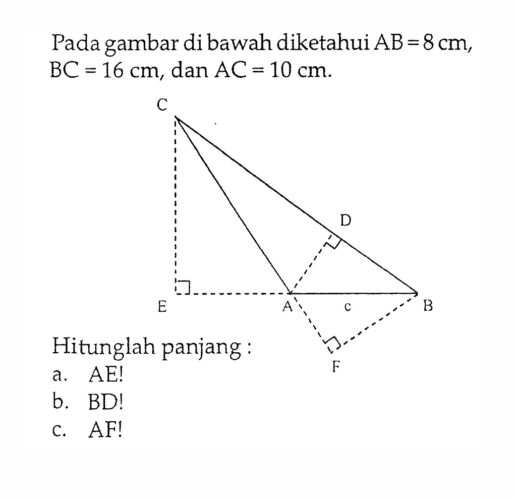 Detail Garis Istimewa Pada Segitiga Nomer 21