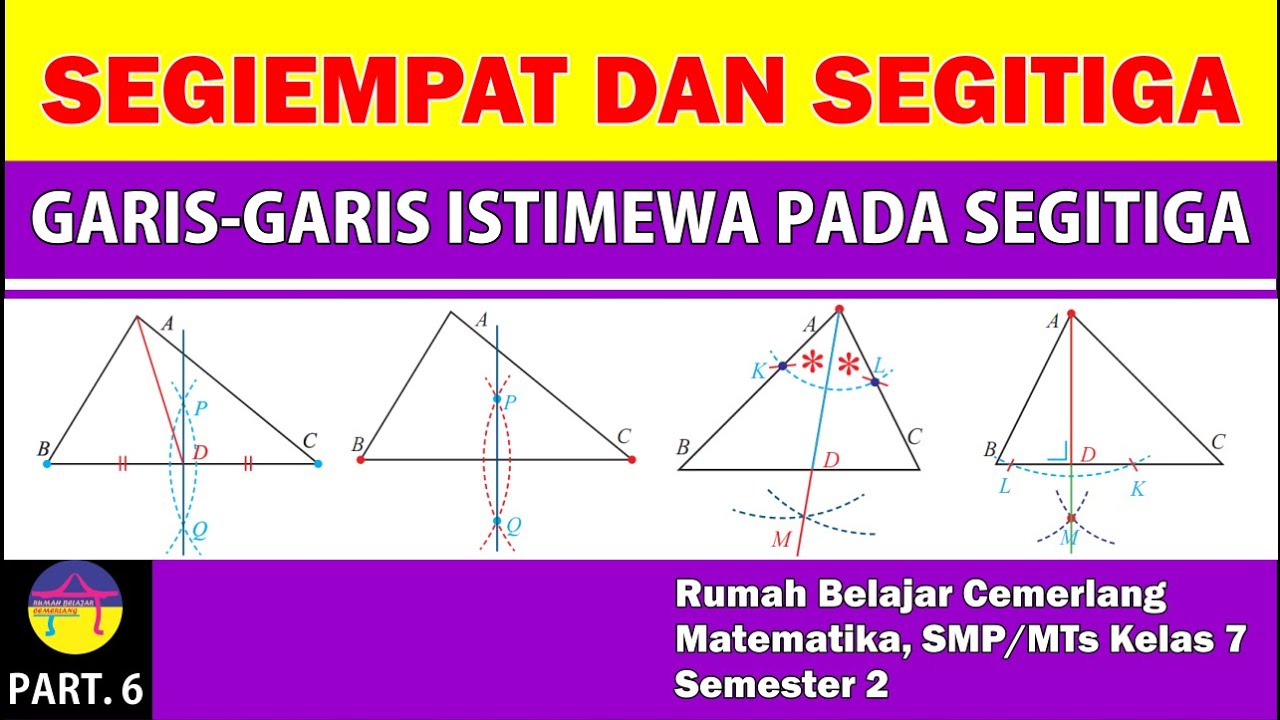 Detail Garis Istimewa Pada Segitiga Nomer 3