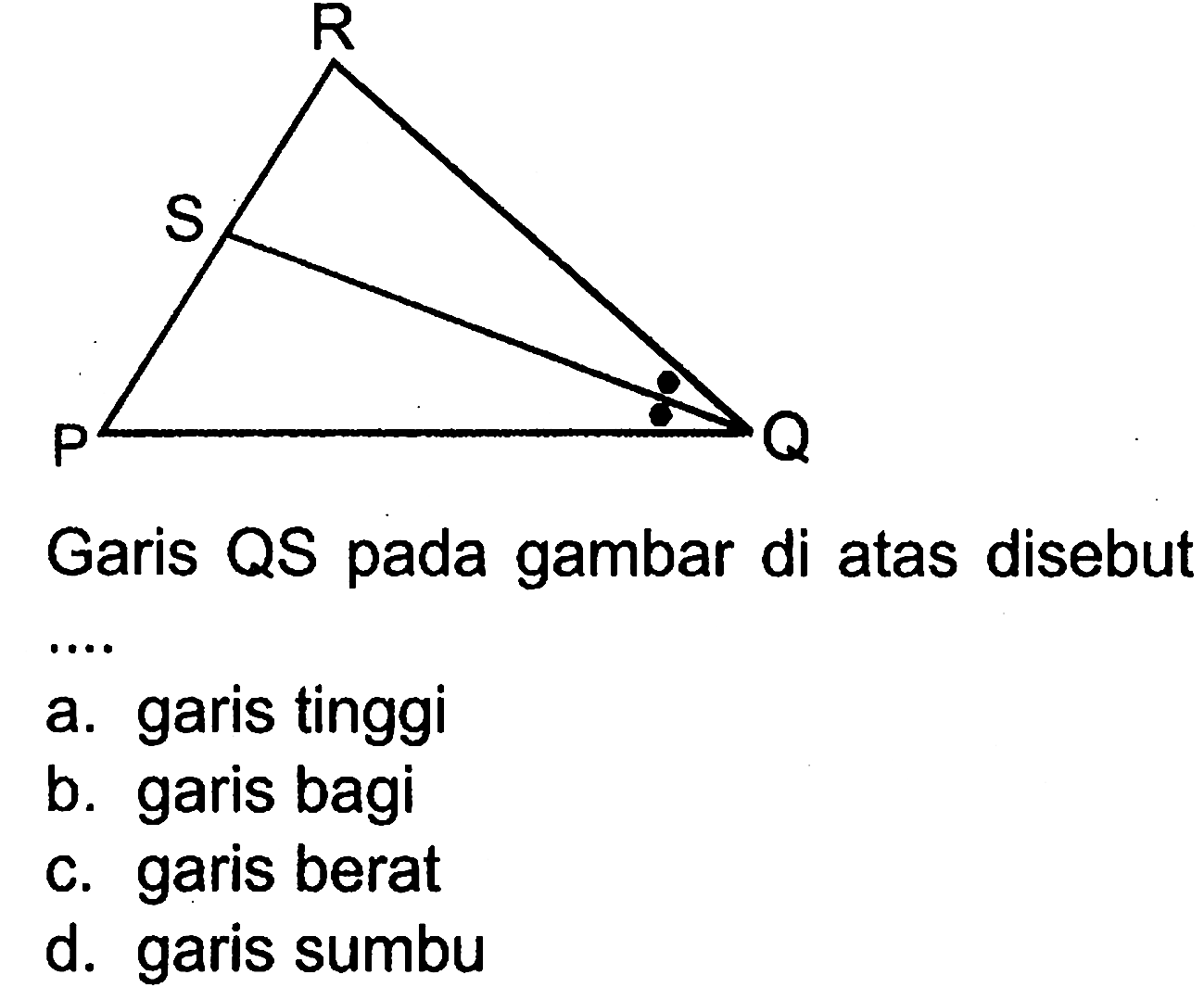 Detail Garis Istimewa Pada Segitiga Nomer 27