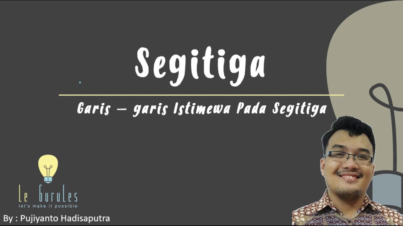 Detail Garis Istimewa Pada Segitiga Nomer 41