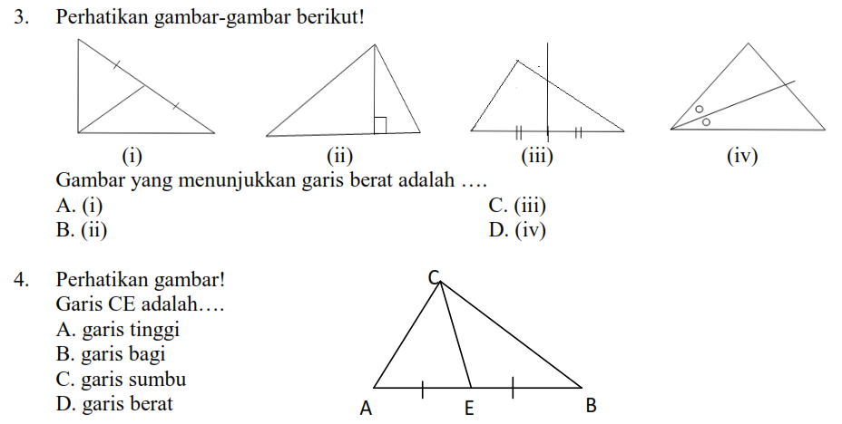 Detail Garis Istimewa Pada Segitiga Nomer 6