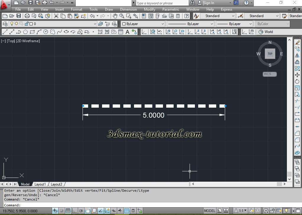 Detail Garis Putus Putus Autocad Nomer 5