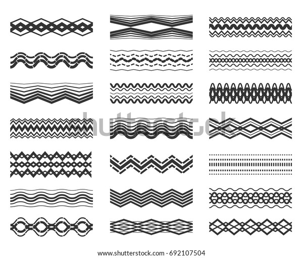 Detail Garis Zig Zag Nomer 29