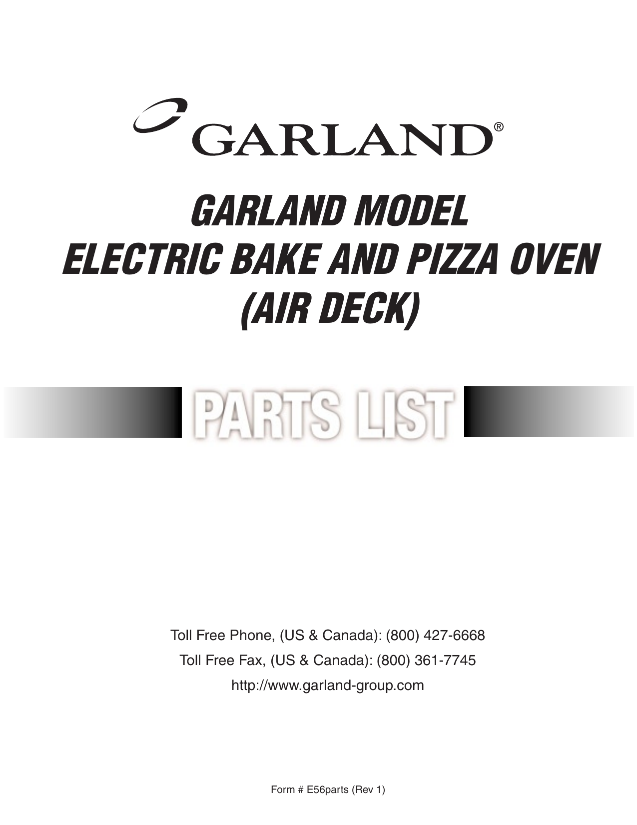 Detail Garland Electric Pizza Oven Nomer 34