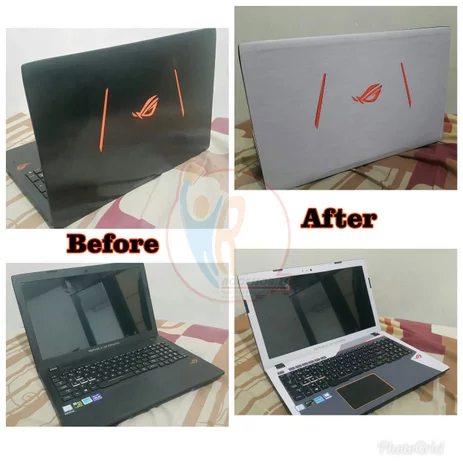 Detail Garskin Asus Rog Nomer 36
