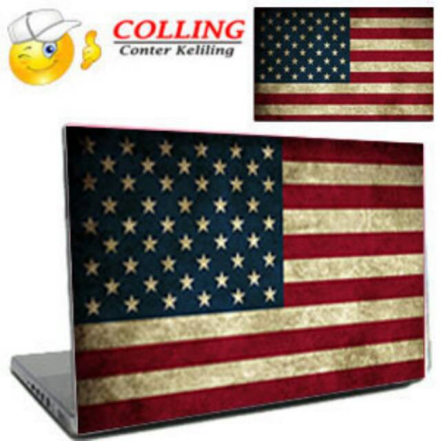 Detail Garskin Bendera Amerika Nomer 3