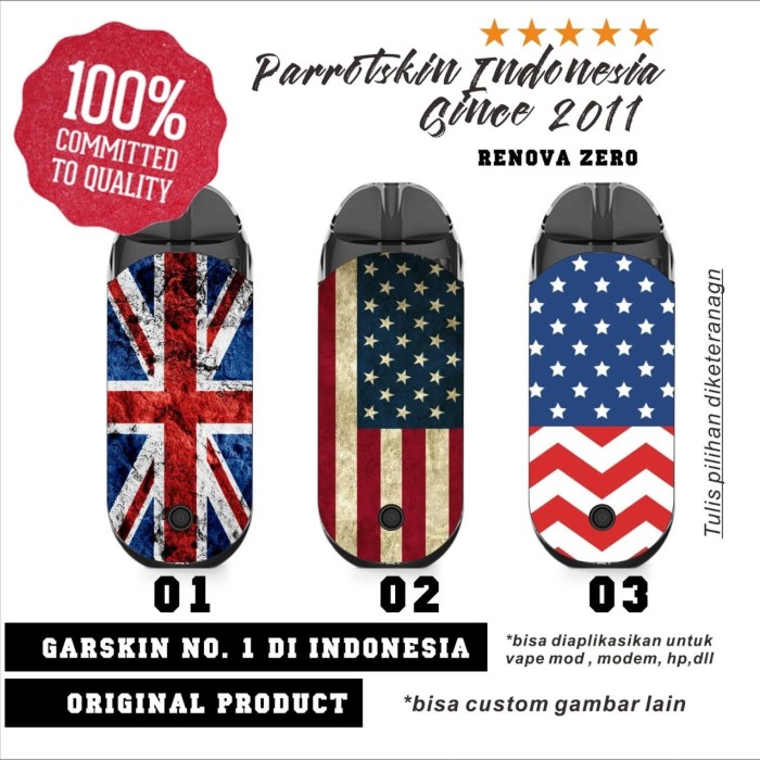 Detail Garskin Bendera Amerika Nomer 46