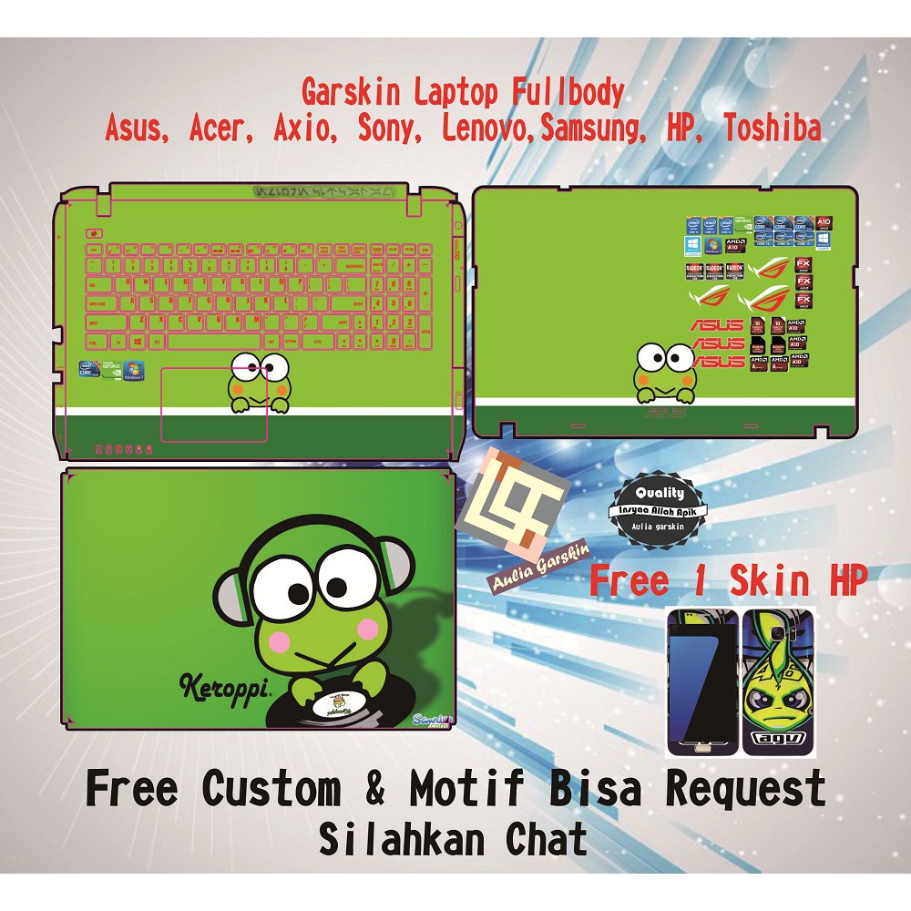 Detail Garskin Keroppi Nomer 28