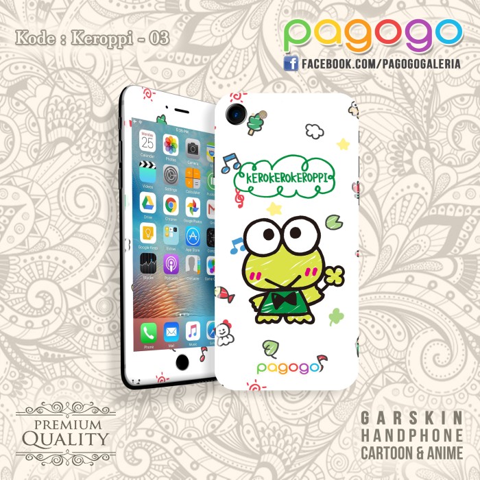 Detail Garskin Keroppi Nomer 39