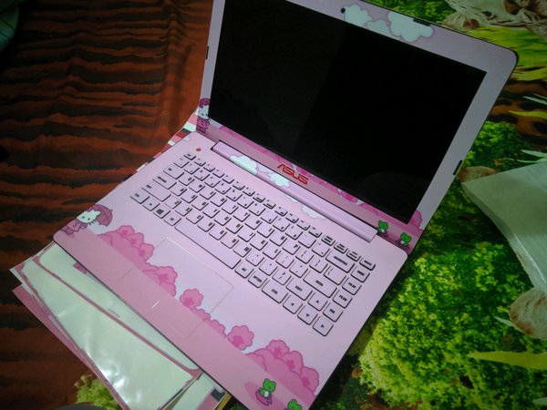 Detail Garskin Laptop Pink Nomer 52