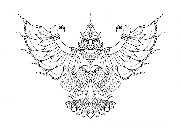 Detail Garuda Art Vector Nomer 15