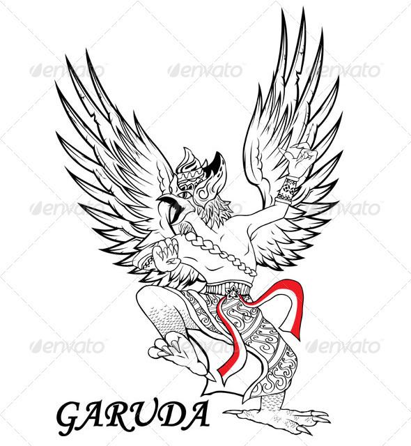 Detail Garuda Art Vector Nomer 43