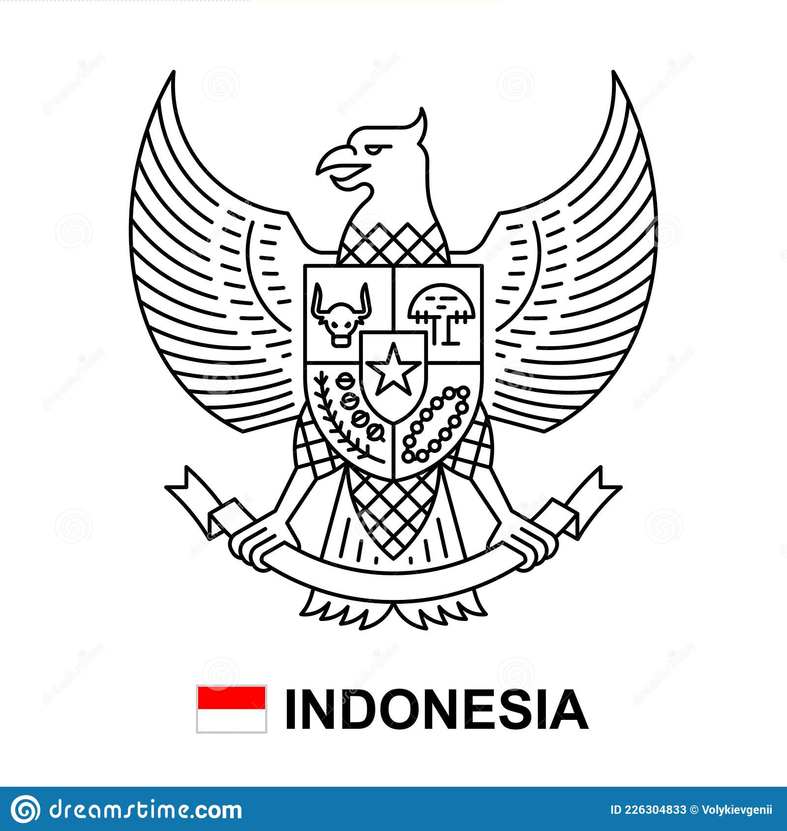 Garuda Indonesia Gambar Pensil - KibrisPDR