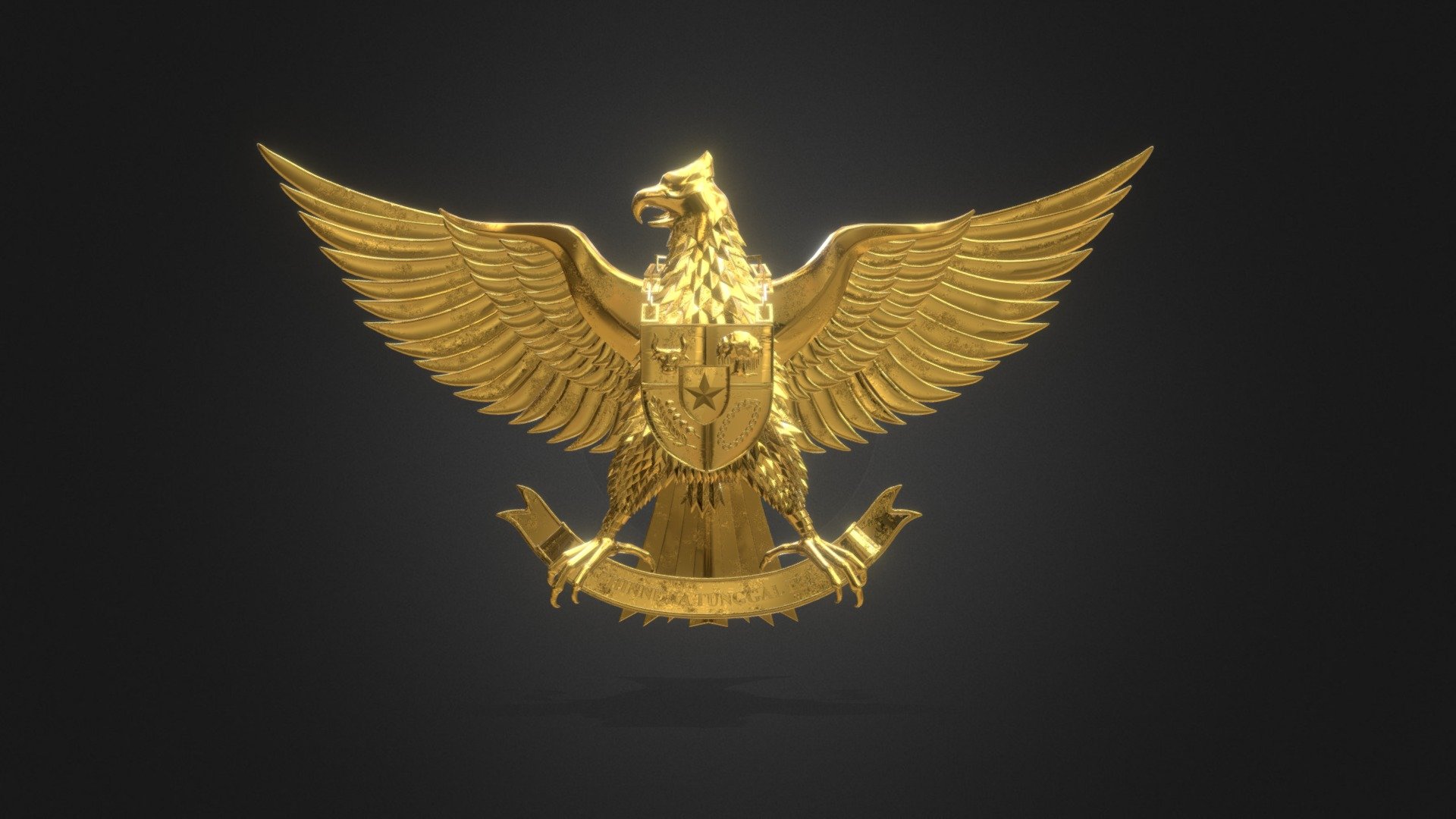 Detail Garuda Pancasila 3d Nomer 21