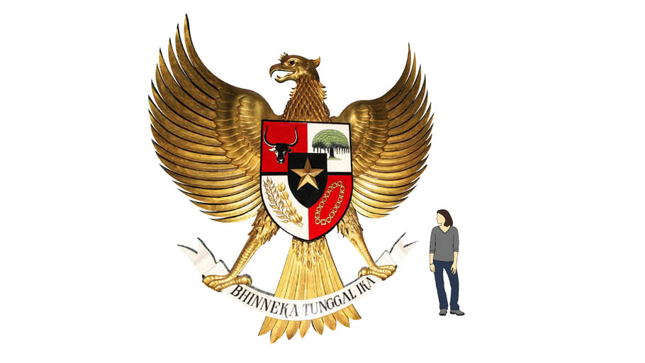 Detail Garuda Pancasila 3d Nomer 7