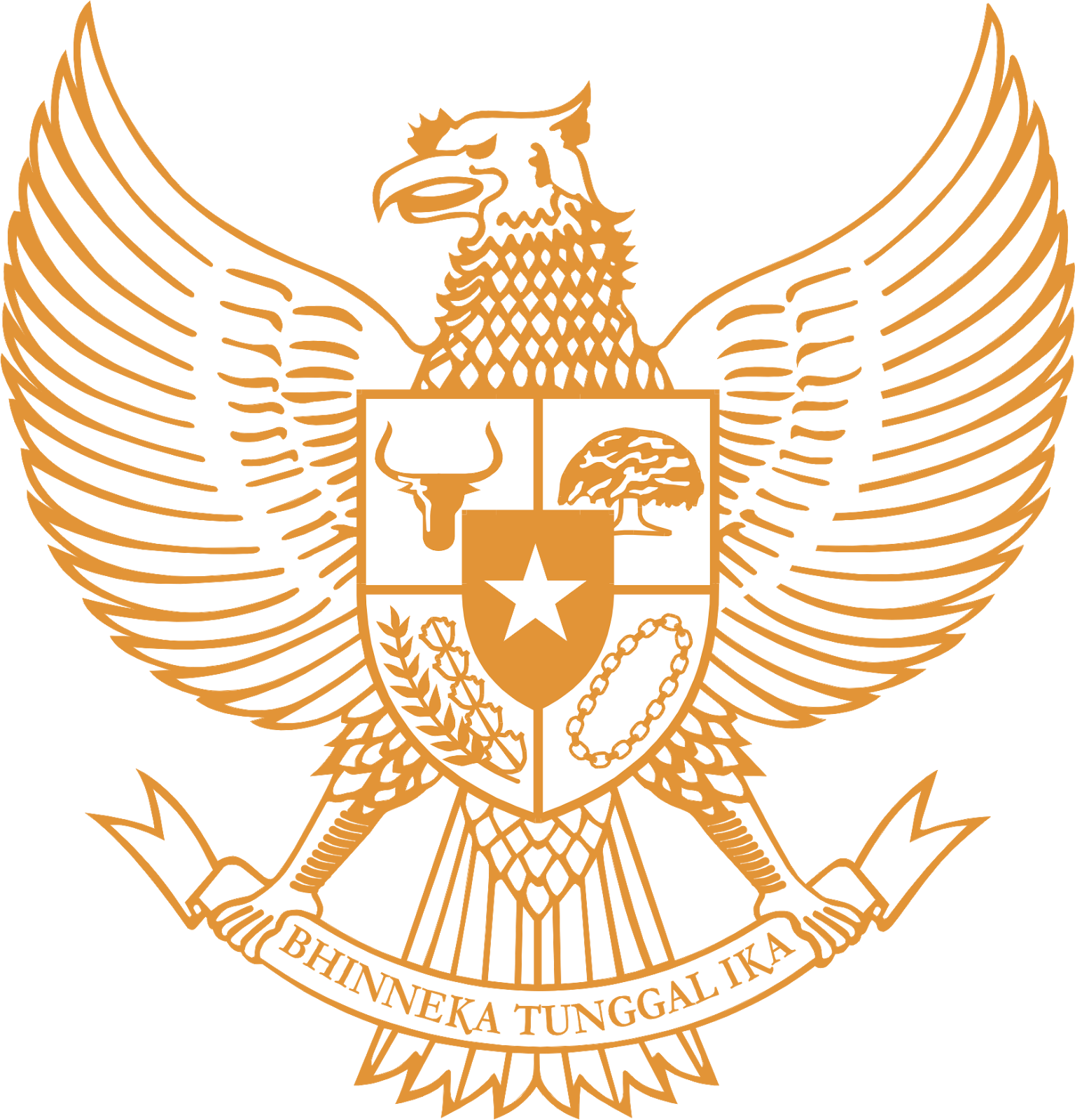 Detail Garuda Pancasila Logo Vector Nomer 11