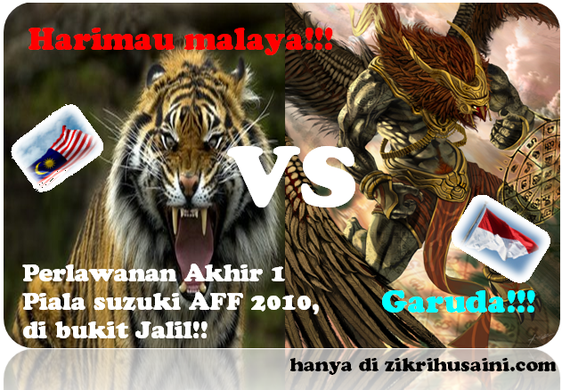 Detail Garuda Vs Harimau Nomer 44