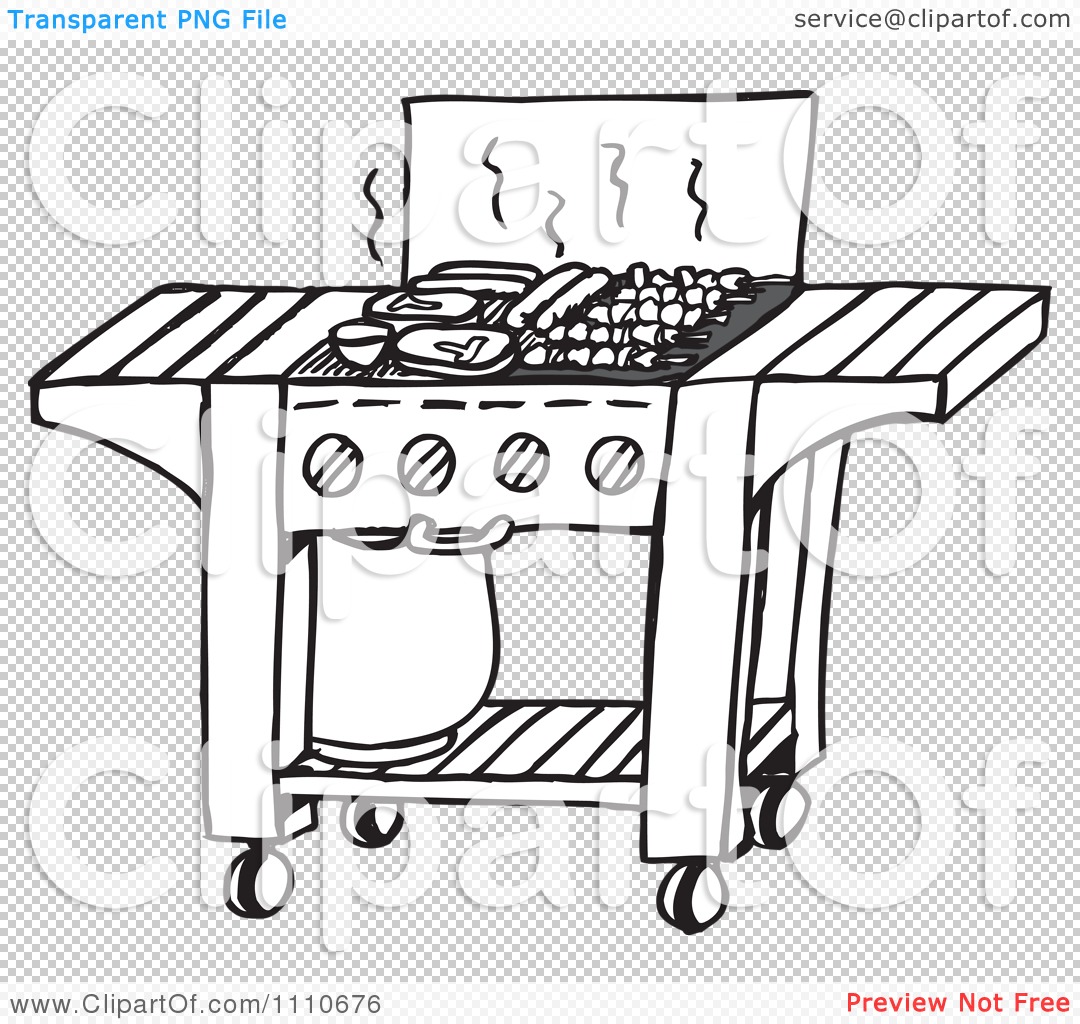 Detail Gas Grill Clipart Nomer 18