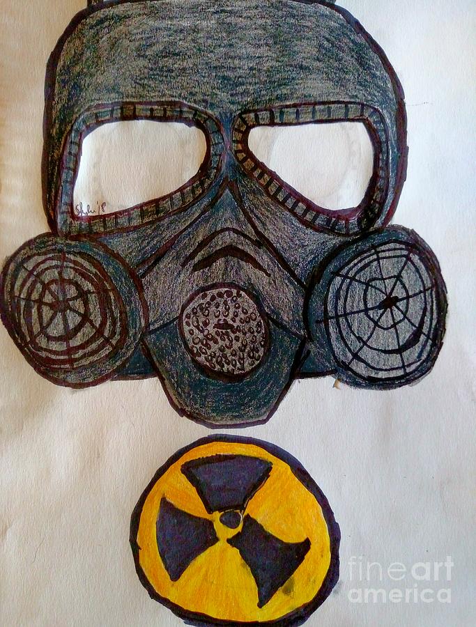 Detail Gas Mask Drawing Nomer 47