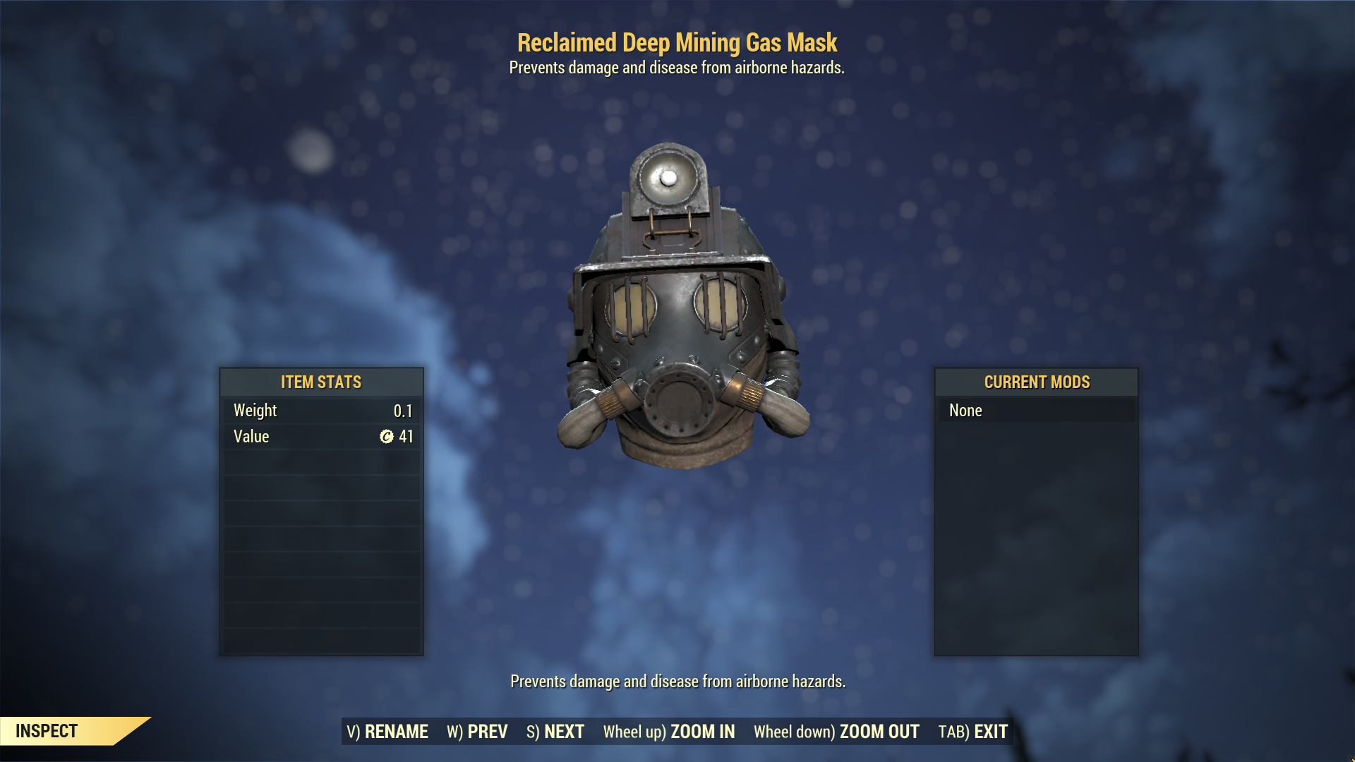 Detail Gas Mask Fallout 76 Nomer 30
