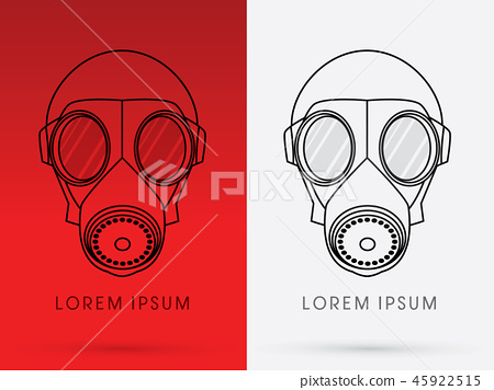 Detail Gas Mask Graphic Nomer 42