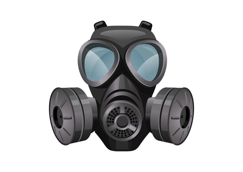 Detail Gas Mask Graphic Nomer 8