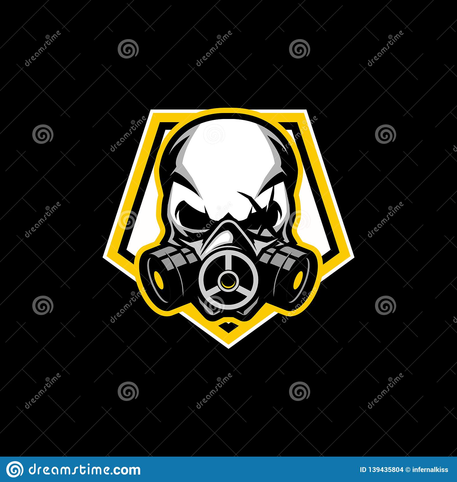 Detail Gas Mask Logo Nomer 19