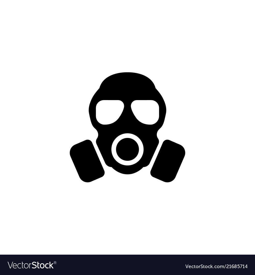 Detail Gas Mask Vector Nomer 16