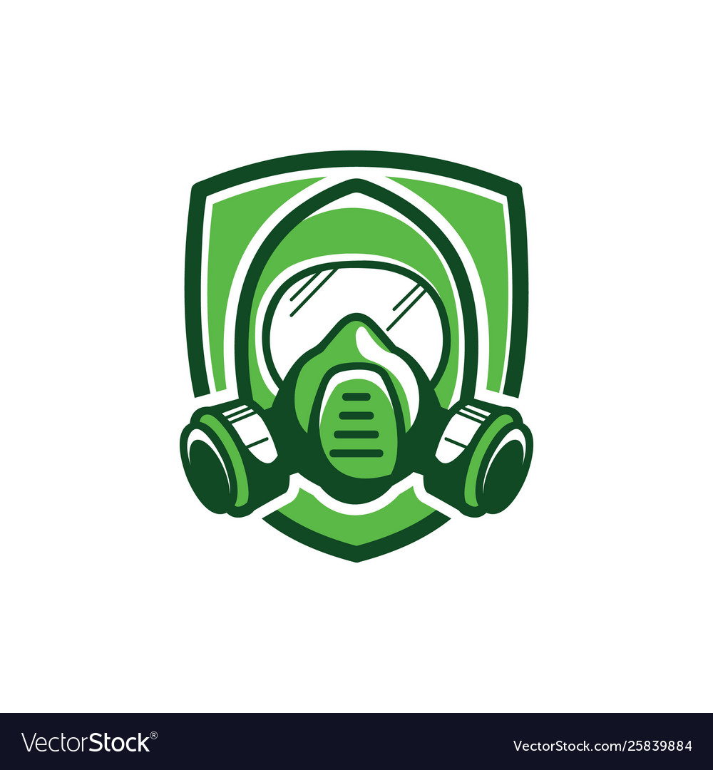 Detail Gas Mask Vector Nomer 29