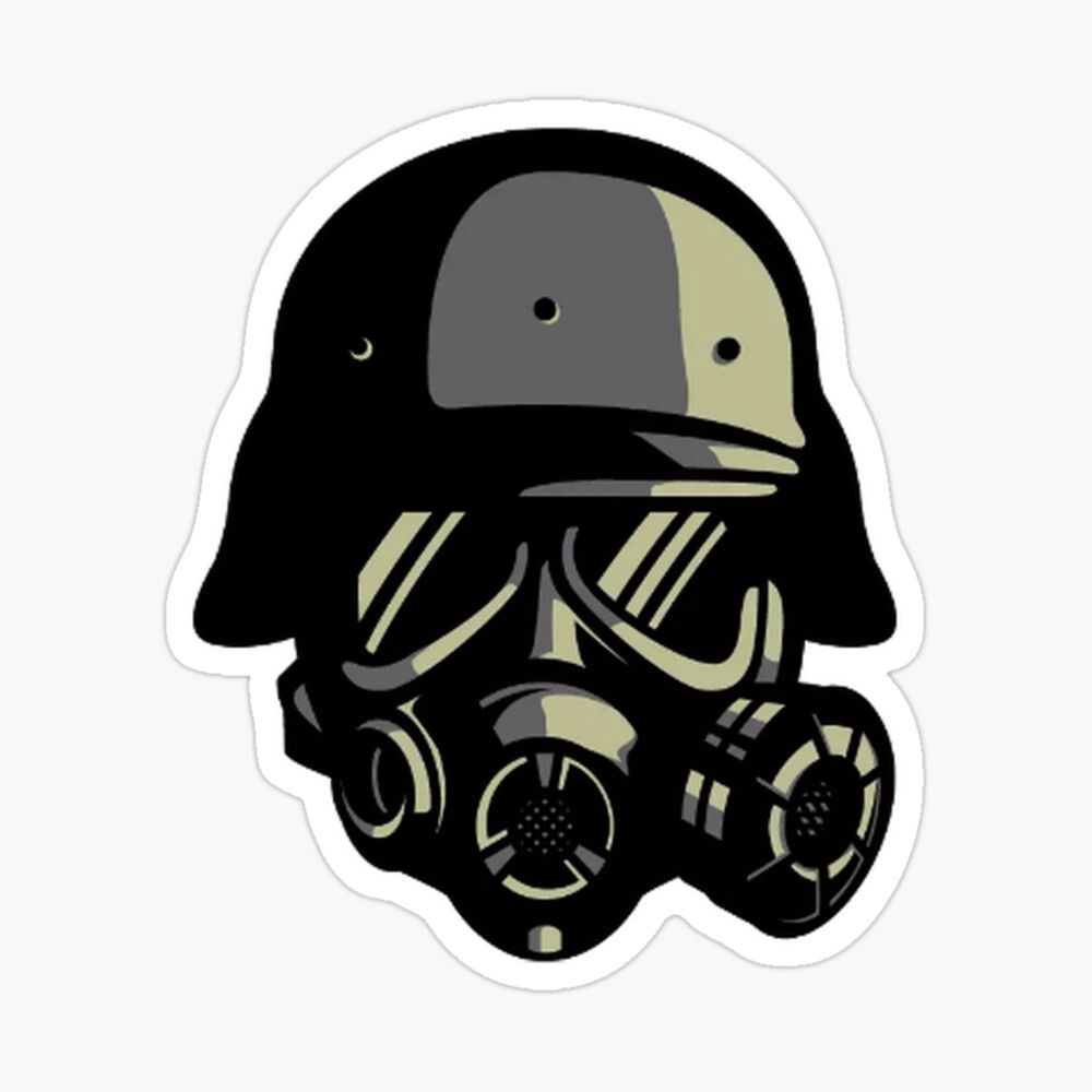 Detail Gas Mask Vector Nomer 31